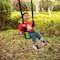Playberg Patio Playground Kids Fun Hanging Mesh Fabric Tree Swing with Adjustable Strap, Green QI004560.GN - alternate 6